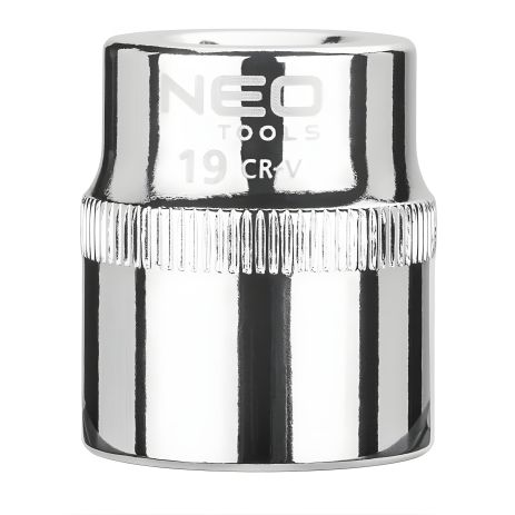 Головка сменная 6-гранная 3/8", 19 мм NEO 08-119 Головка сменная 6-гранная 3/8", 19 мм NEO 08-119