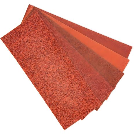 Наждачний папір 93 x 230 мм, K60, K80, K100x2, K120, K180, набір 6 шт VERTO 63H654