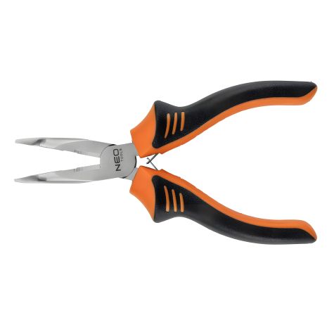 Вигнуті подовжені плоскогубці 160 мм NEO 01-254