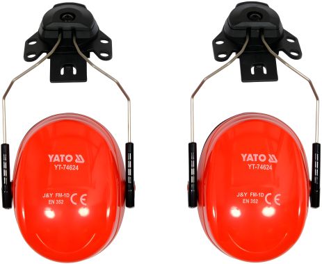 Шумозахисні навушники з кріпленням до каски Yato YT-74624