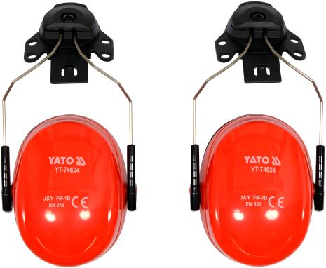 Шумозахисні навушники з кріпленням до каски Yato YT-74624 Шумозахисні навушники з кріпленням до каски Yato YT-74624