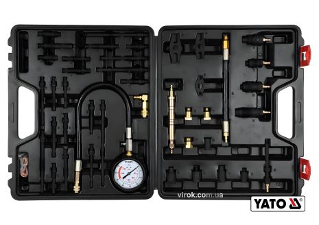 Комплект компресометров для бензиновых и дизельных двигателей, 50 предметов Yato YT-73012 Комплект компресометров для бензиновых и дизельных двигателей, 50 предметов Yato YT-73012