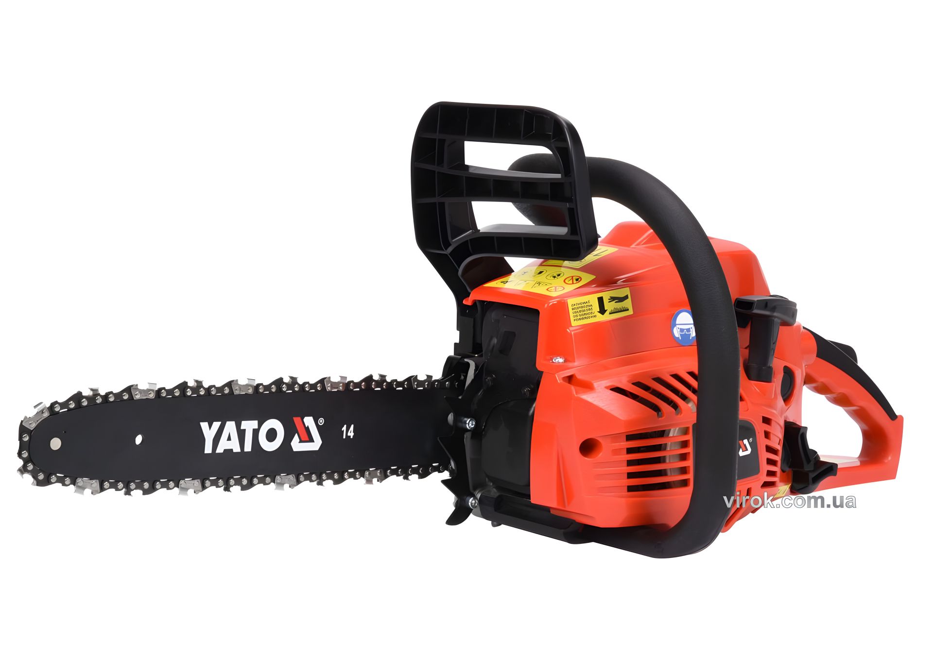 Бензопила цепная 37.2 см³, 1.3 кВт, шина 14" (33 см) Yato YT-84895 Бензопила цепная 37.2 см³, 1.3 кВт, шина 14" (33 см) Yato YT-84895