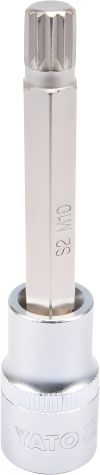 Торцева головка з Spline насадкою 1/2" M10 100 мм Yato YT-04353