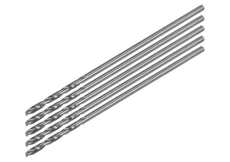 Сверло по металлу PREMIUM: HSS 4241, Ø 0.5 x 25 мм, 5 шт. для нержавеющей и высоколегированной стали, литья от YaTo (YT-44200)