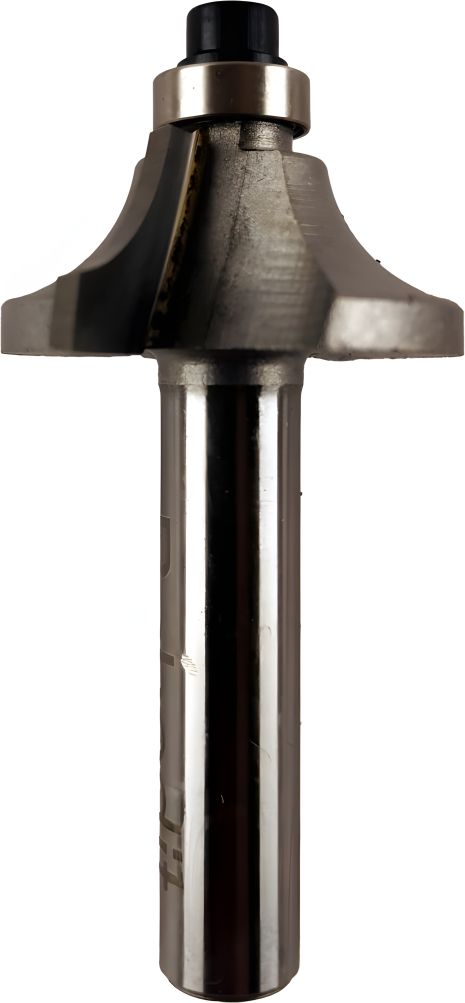 Радиусная кромочная фреза с подшипником D-29 мм, R-8 мм, d-8 мм Pobedit P-1019-08-08