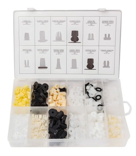 Універсальні пластикові кріплення набір 350 предметів, з органайзером FORSAGE F-01Z0235