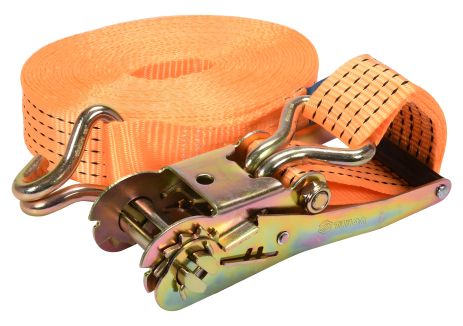 Багажный ремень с храповиком, сила натяжения 250/500 кг, 10 м x 50 мм Vorel 82415