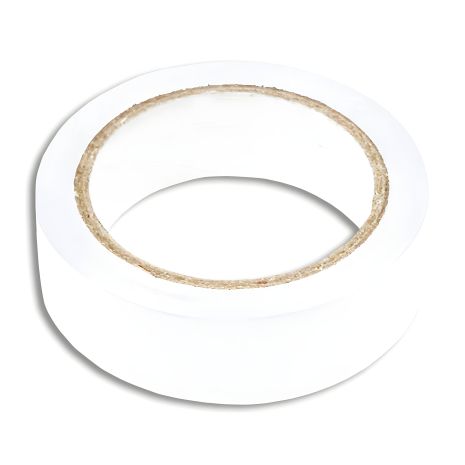 Біла ізоляційна стрічка, 10 м x 19 мм Top Tools 24B111