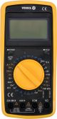 Цифровий мультиметр для вимірювання електрики з LCD-дисплеєм Vorel 81775