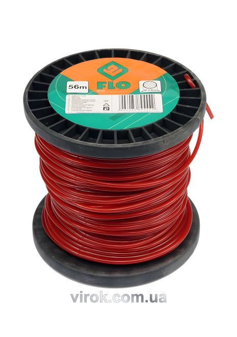 Кругла волосінь для газонокосарки 3мм х 56метрів Vorel 89444 – Довговічний