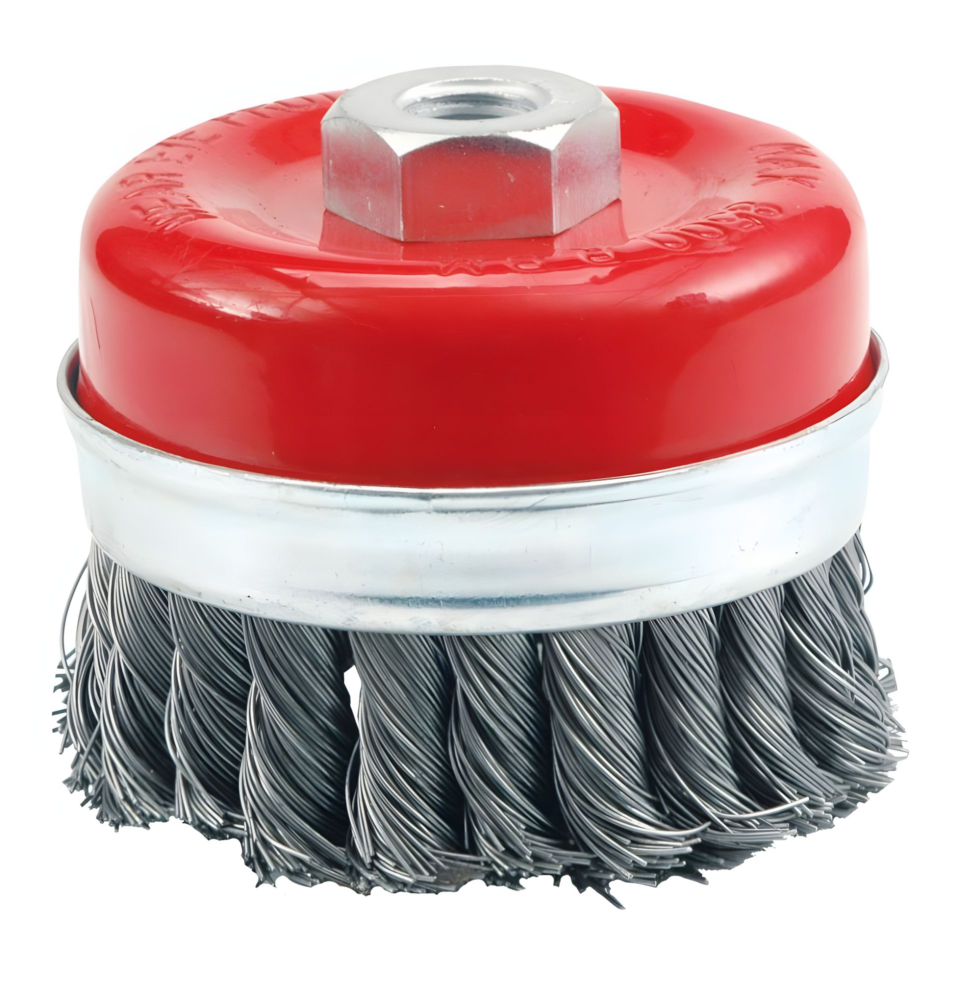 Щітка-крацювання з гайкою М14-80 мм посилена Vorel 06975 Щітка-крацювання з гайкою М14-80 мм посилена Vorel 06975