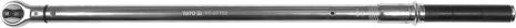 Ключ динамометрический : квадрат 3/4", F= 160 - 800 Нм, L= 1030-1050 мм Yato YT-07752