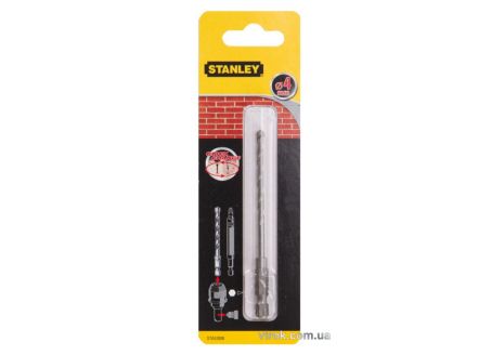 Сверло по цегле SUPER-LOCK 4 х 50 мм Stanley STA53008-XJ