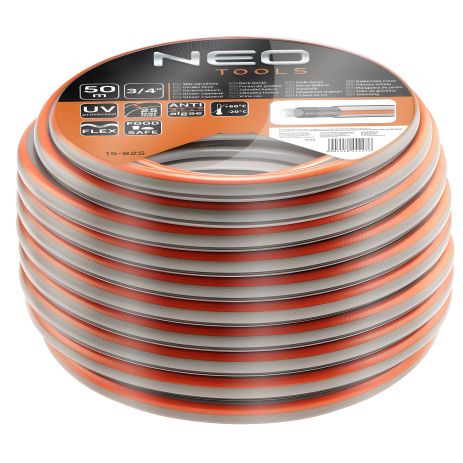 Шланг садовий 3/4" x 50 m, 4-шар OPTIMA NEO 15-825 Шланг садовий 3/4" x 50 m, 4-шар OPTIMA NEO 15-825