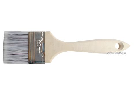 Малярна кисть плоска воскова SUPER PROFI 63 мм Virok 19V563