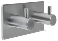 Двойной крючок на двустороннем скотче FALA (45 х 90 х 25 мм) от Vorel 69372 Двойной крючок на двустороннем скотче FALA (45 х 90 х 25 мм) от Vorel 69372