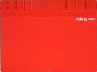 Підстилка для паяння із жаростійкого силікону до 500°С Yato YT-82469 Підстилка для паяння із жаростійкого силікону до 500°С Yato YT-82469