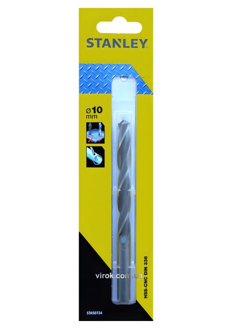 Металлическое сверло 10 мм Stanley STA50724-QZ