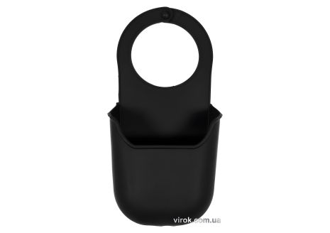 Органайзер подвесной для губки силиконовый черный FALA 200 х 100 мм Vorel 74785