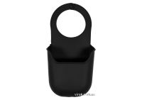 Підвісний органайзер для губки, чорний силіконовий FALA 200 х 100 мм Vorel 74785