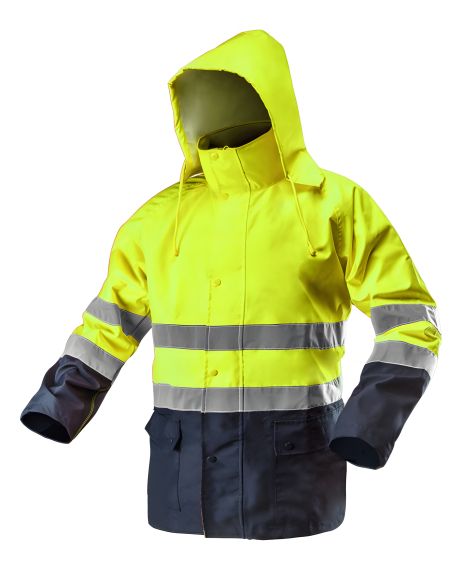 Куртка сигнальная водостойкая рабочая, желтая XXXL NEO 81-720-XXXL