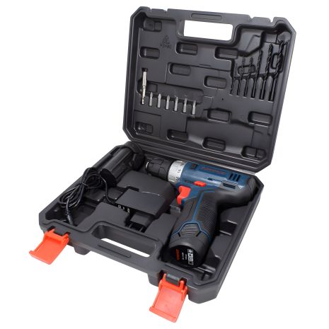 Аккумуляторный шуруповёрт с набором комплектующих FORSAGE F-BT-CD11-A1 12V