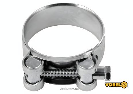 Оцинкований сталевий хомут з гвинтовим затиском GBS W1 Ø48-51/22 мм Vorel 73798