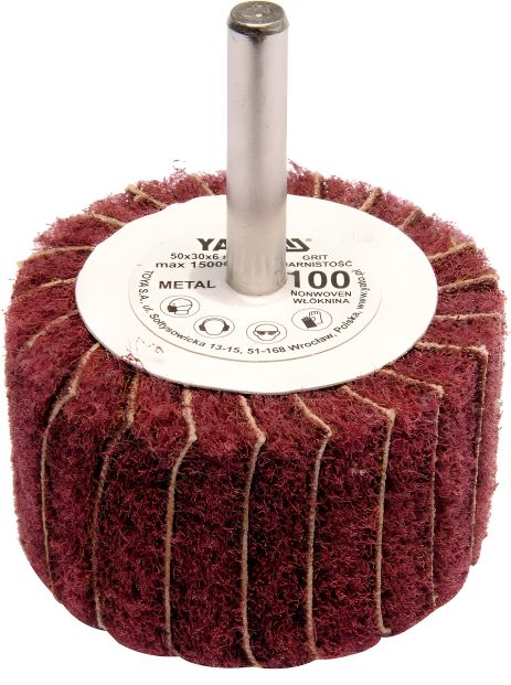 Шліфувальний диск пелюстковий, зерно 200, 50х30 мм, Yato YT-83393