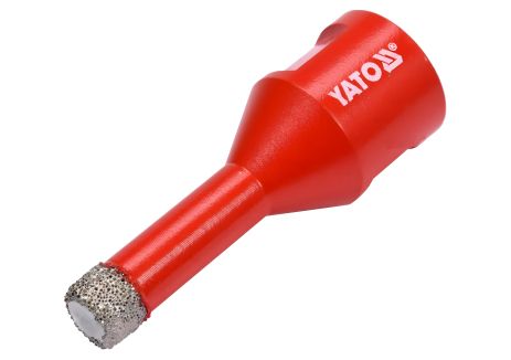 Алмазное сверло для керамики и гресса: Ø 10 мм, винтовое крепление М14 - YaTo YT-60443 Алмазное сверло для керамики и гресса: Ø 10 мм, винтовое крепление М14 - YaTo YT-60443