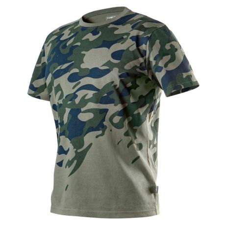 Футболка рабочая CAMO, оливковая , размер XL NEO 81-613-XL