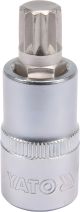 Сплайн головка с отверточной насадкой 1/2" M12 55 мм Yato YT-04344