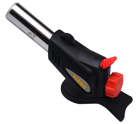 Горелка газовая с резьбовым соединением (7/16"). Piezo VIROK 44V185 Горелка газовая с резьбовым соединением (7/16"). Piezo VIROK 44V185