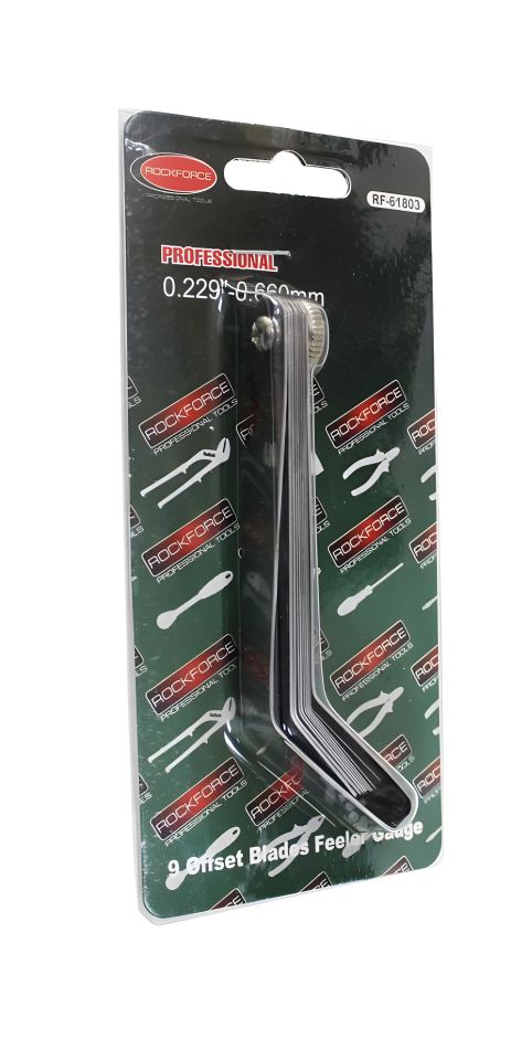 Комплект щупов 9шт. (0.23-0.66мм), в блистере ROCKFORCE FORSAGE RF-61803 Комплект щупов 9шт. (0.23-0.66мм), в блистере ROCKFORCE FORSAGE RF-61803