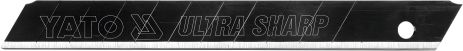 Стальные лезвия с отломными сегментами 9 мм 10 шт, Yato YT-75260