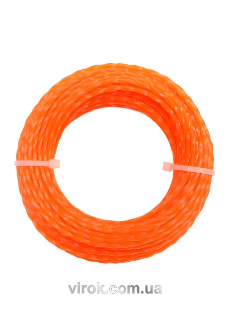 Квадратна тримерна волосінь 2мм х 15 м Vorel 89479 Квадратна тримерна волосінь 2мм х 15 м Vorel 89479