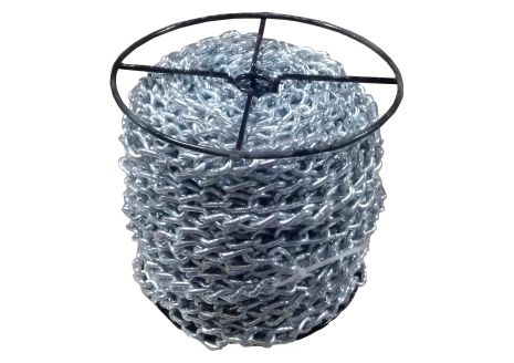 Кручений ланцюг оцинкований ТМ DIN 5686; Ø = 6 мм, 25 кг, l = 34,5 м ± 1,0% (TR) VIROK 86V426