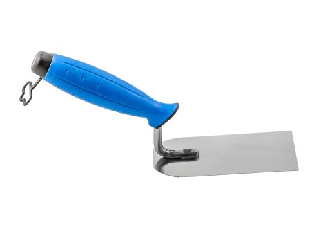 Штукатурная кельма из нержавеющей стали PROFI, двухкомпонентная ручка 120 мм ТМ Virok 14V312