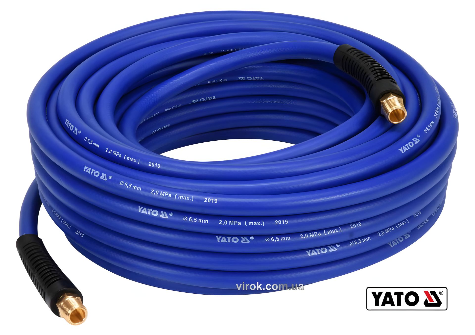 Пневматический гибридный шланг 6.5 мм X 20 м Yato YT-24231 Пневматический гибридный шланг 6.5 мм X 20 м Yato YT-24231