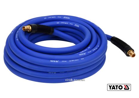 Гибридный пневматический шланг 8 мм X 10 м 1/4" Yato YT-24233