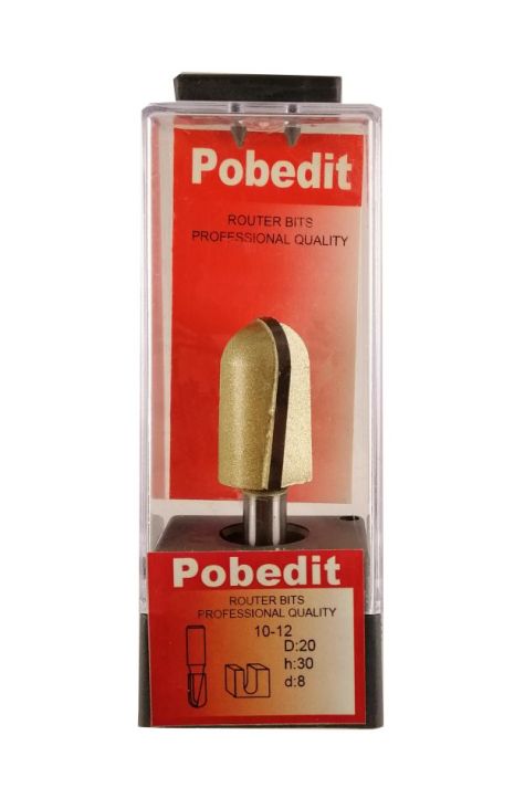Фреза пазова галтельная D-20 мм, d-8 мм, Pobedit P-1012-08-20
