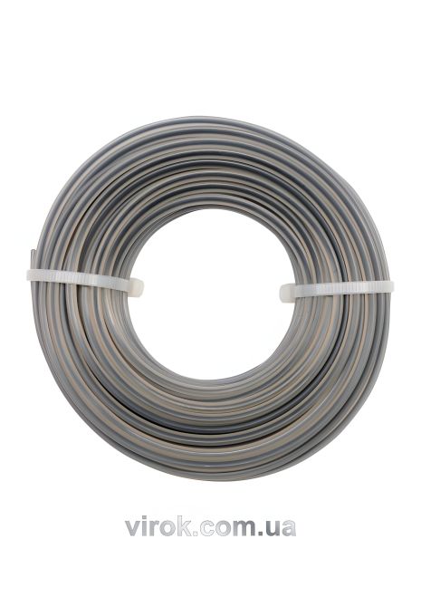 Волосінь для тримера трикутна 3мм х 15метрів Vorel 89472 Волосінь для тримера трикутна 3мм х 15метрів Vorel 89472