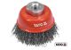 Нержавіюча щітка для болгарки, 65мм Yato YT-47658 Нержавіюча щітка для болгарки, 65мм Yato YT-47658