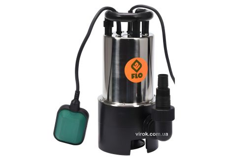 Насос для забрудненої води FLO 750 Вт 14000 л/год. 14.5 м Vorel 79790