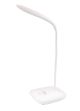 Гибкая настольная лампа с сенсорным включателем, 3 режима, 125х100х350 мм COB LED USB/3xAA ABS MASTERTOOL 94-0815
