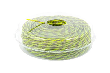 Триммерная леска SPIRAL SQUARE 3.00 мм 89 м, двухцветная MASTERTOOL 19-0414