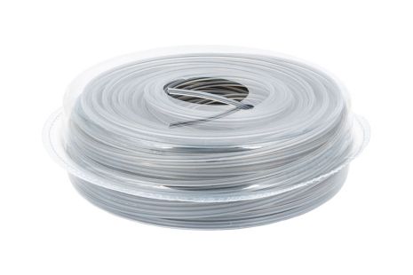 Леска для триммера КВАДРАТ АРМИРОВАННЫЙ 2,40 мм 82 м блистер MASTERTOOL 19-1312