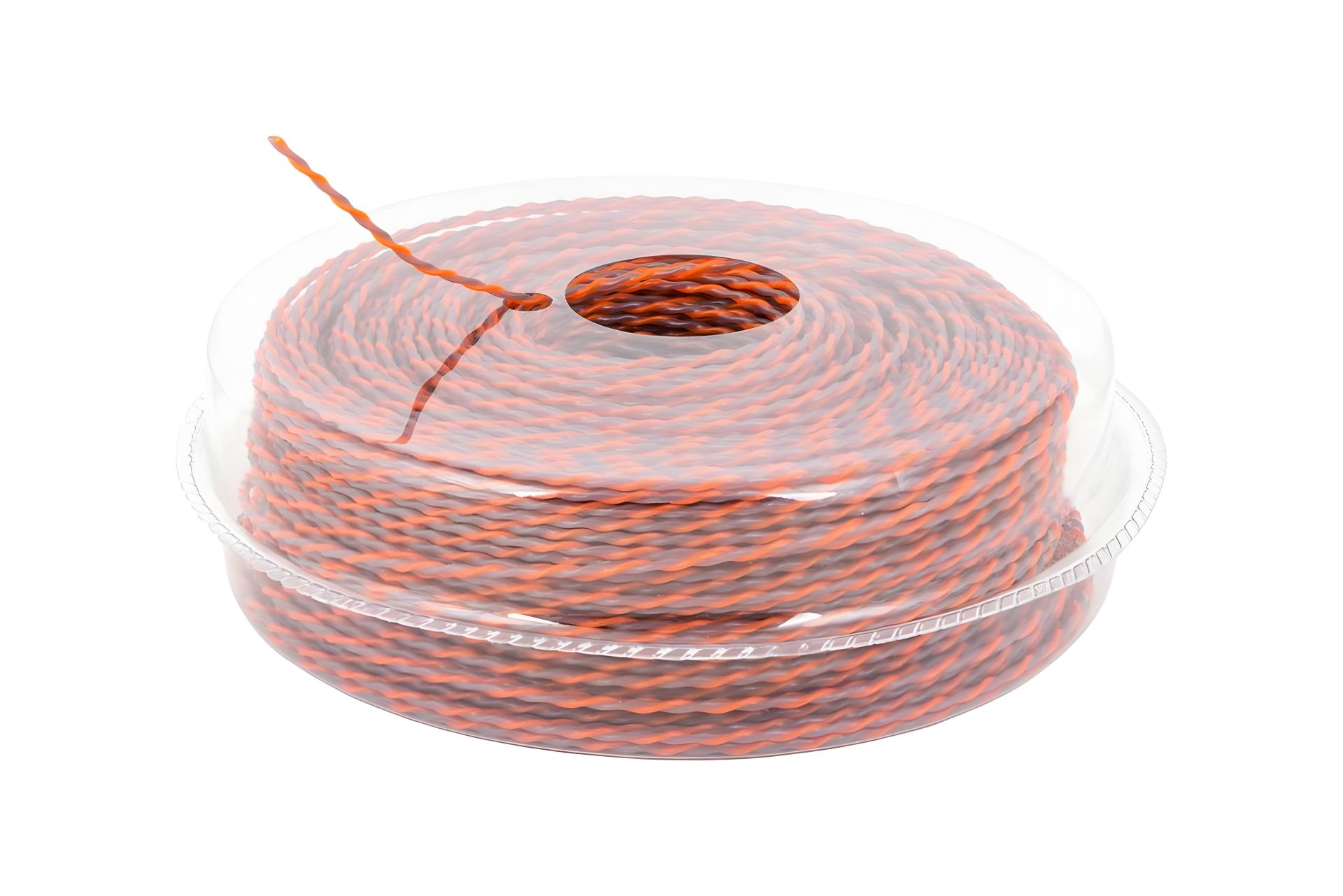 Безшумна лісочка для тримера SPIRAL 2.40 мм 90 м (блістер) двокольорова MASTERTOOL 19-1612 Безшумна лісочка для тримера SPIRAL 2.40 мм 90 м (блістер) двокольорова MASTERTOOL 19-1612