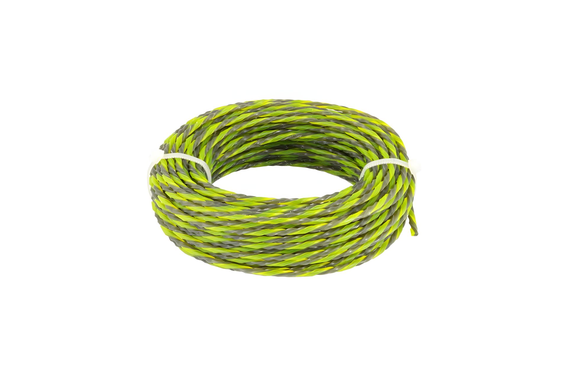 Безшумна тримерна лісочка SPIRAL SQUARE 3.00 мм 15 м двоколірна MASTERTOOL 19-0430 Безшумна тримерна лісочка SPIRAL SQUARE 3.00 мм 15 м двоколірна MASTERTOOL 19-0430