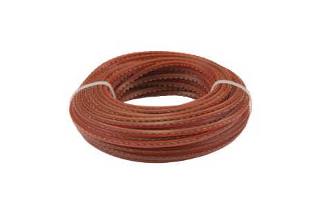 Лісочка для тримера "Піранья" армована 2.70 мм 15 м, зубчастий квадрат MASTERTOOL 19-0627